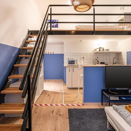 Cosy Studio In Central Party District W41 Blue บูดาเปสต์ ภายนอก รูปภาพ